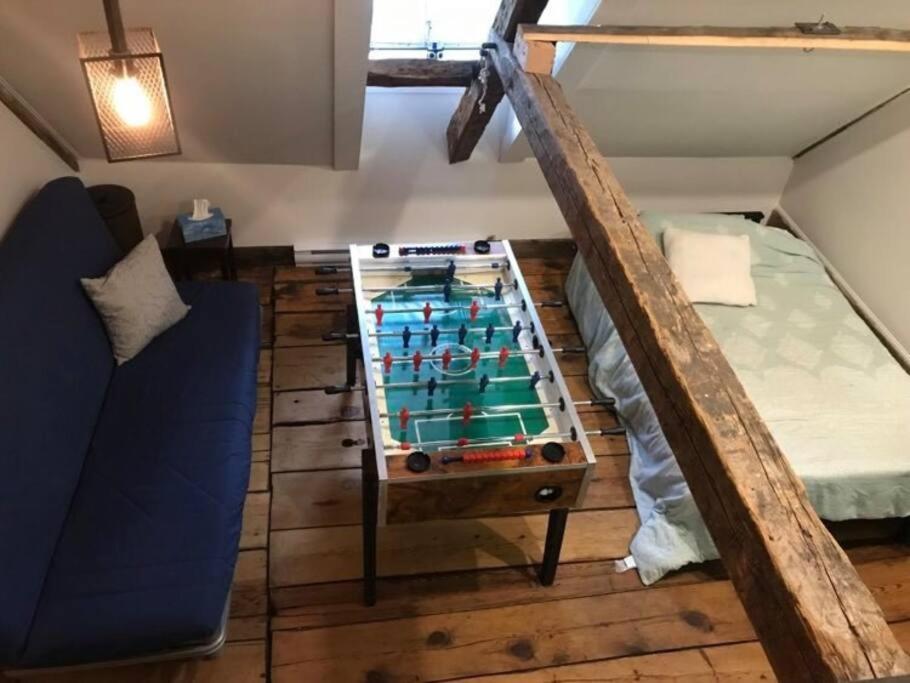 Om Chalet 1 Avec Spa Face Au Fleuve Saint-Jean Extérieur photo